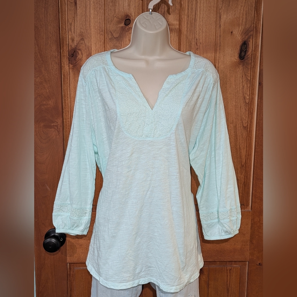 Sonoma Light‎ Green Blouse